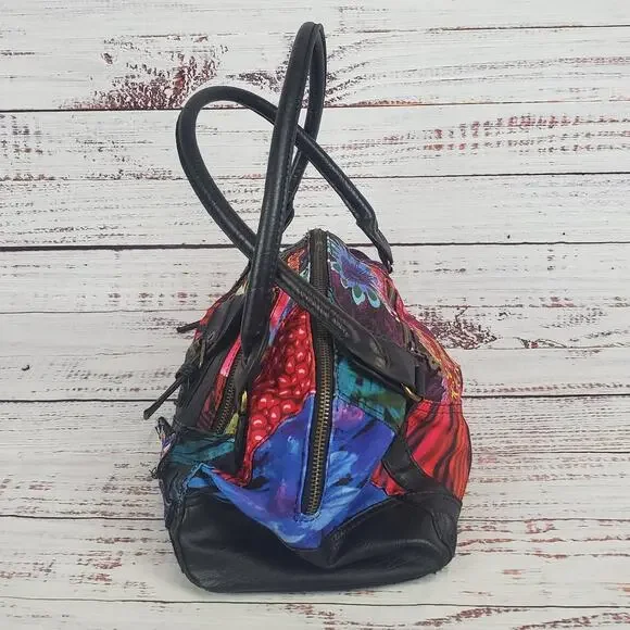 Desigual Multicolor Satchel Bag - Picture 5 of 14